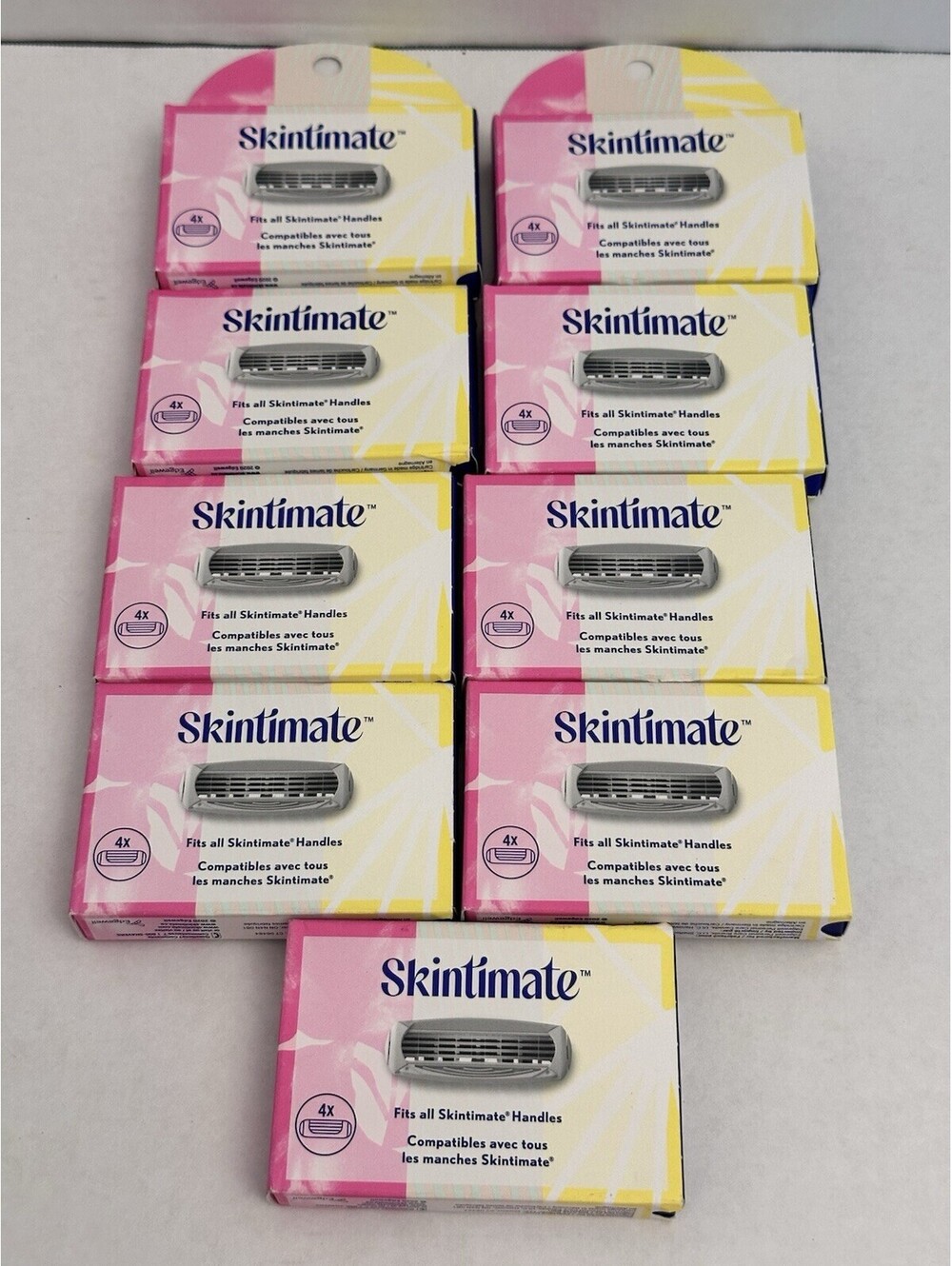 Skintimate Replacement Razor Blades Refills, 36 Total Cartridges! New Free Ship